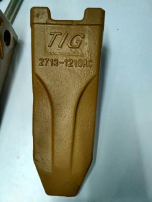 中国 大宇のバケツの歯のバケツのTIGのブランドのバケツの歯は大宇Dh280の地球の移動機械のための2713-1219歯をひっくり返す 販売のため