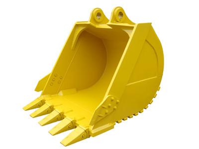 China Heavy Duty PC400 Komatsu Excavator Bucket For Digging Earth 0.5m3 - 5m3 for sale