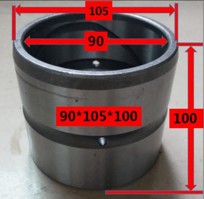China 40Cr Material Bulldozer Excavator Bucket Bushings With Hardness 42 - 46HRC for sale