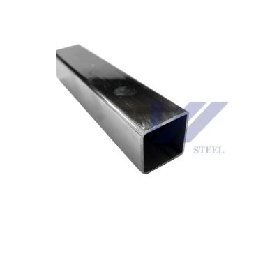 Chine ASME SA554 Pipe en acier inoxydable brillant section creuse SS 304 carré 20x20 mm à vendre