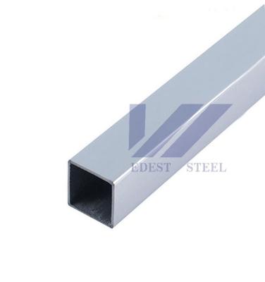 China ISO9001 304 304L 316 316L aço inoxidável quadrado secção oca SS tubo quadrado à venda