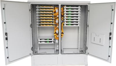 China 1024 Core IP 65 Outdoor Fiber Distribution Cabinet for sale