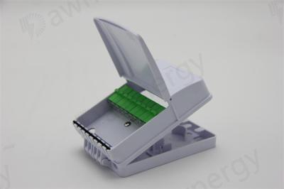 China 9 Core Fiber Optic Distribution Box With 1X8 Or 1X9 Mini Type PLC Splitter for sale