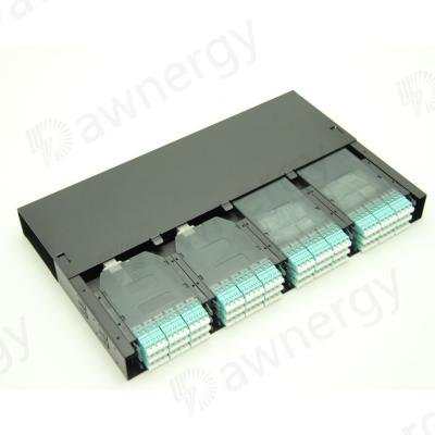 China 1U 144 Core High Density Fixed Patch Panel For Data Center for sale