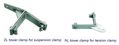 중국 TCTC/TCSC 시리즈 타워 클램프, 광섬유 케이블 부착재,강성 및 부식 방지 판매용