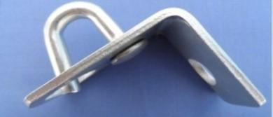 China Galvanizing Steel Fiber Optic Cable Fittings Bracket Hook / Spiral Hook / Splint Hook for sale