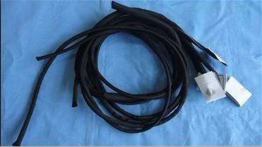 China Fiber Optic Cable Fittings Longitudinal Tube / Plastic Screw Cover for sale