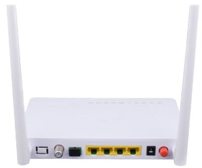 China Optische Netz-Anschlüsse 1GE 3FE 1CATV WiFi FHR2402KB GPON zu verkaufen