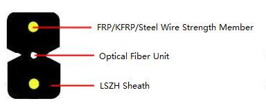 China DA-GJXFH FTTH Drop Cable for sale