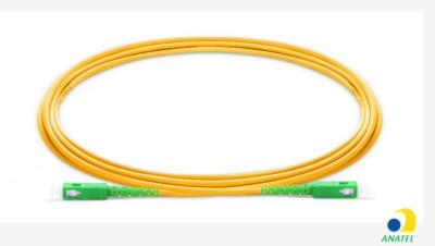 China Cordón de remiendo de la fibra óptica G657a1 del simplex 3.0m m de Scapc Scapc en venta
