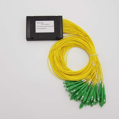 China tipo divisor óptico del casete de 1xN 2xN del PLC de la fibra en venta