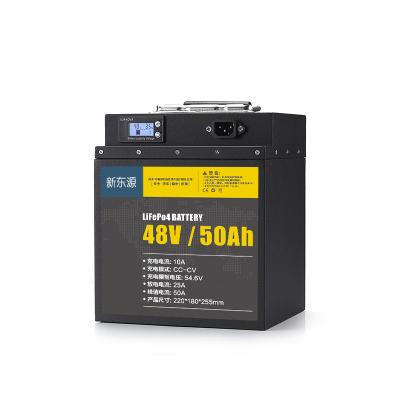 China Solar Storage Electric Vehicle 48V 50Ah Lifepo4 Battery Pack for sale