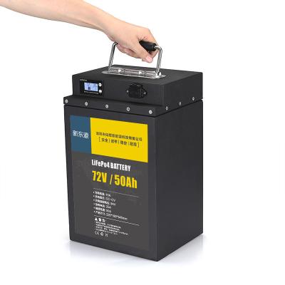 China 72V 50Ah Electric Vehicle Lithium Battery Pack Rechargeable for sale