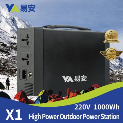 China central elétrica 110V portátil solar para o gerador 1000 solar de acampamento de 500W Wh à venda