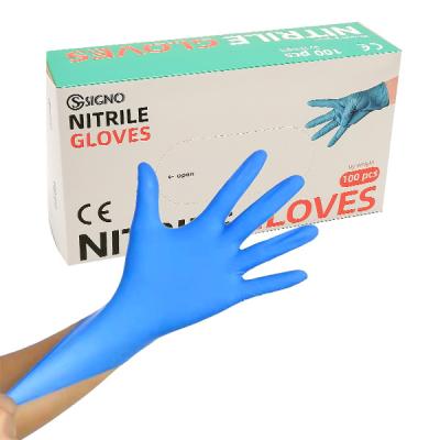 China Surgical Sterile Nitrile Gloves No Latex No Powder Disposable Sterile Gloves for sale
