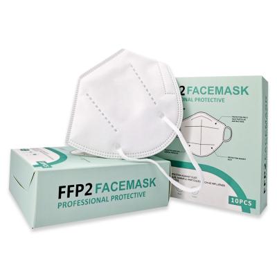 China Personal Protection CE Approval FFP2 Disposable Protective Face Mask 5Plys for sale