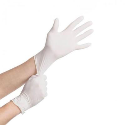 China 12X24CM Disposable Medical Latex Gloves for sale