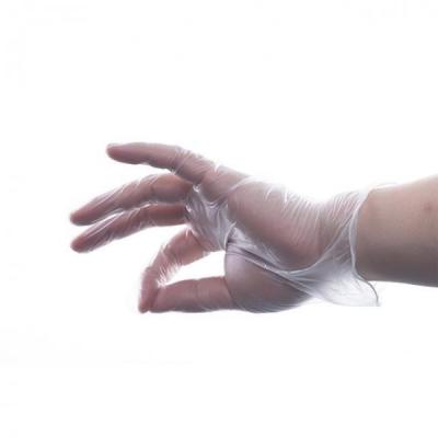 Chine Le vinyle les gants que jetables saupoudrent le PVC libre a pointillé les gants supérieurs de PVC d'examen à vendre