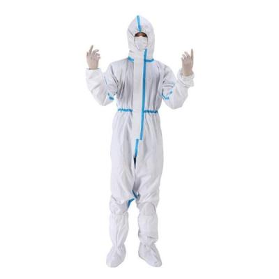 China ISO13485 SF Material Disposable Full Body Suit / Disposable Painting Overalls for sale