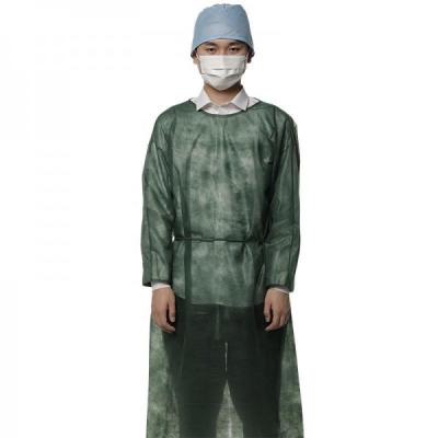 China 35gsm PP Patient Disposable Gowns for sale