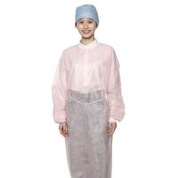 Chine 2 robes cliniques stériles de niveau patientes des robes jetables pp de l'isolement 35gsm à vendre