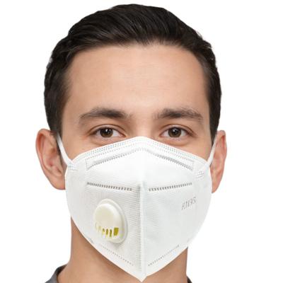 China Adults 5Ply Disposable Protective Face Mask KN95 With Single Valve for sale