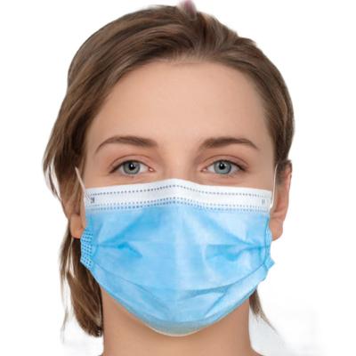 China blue Layers  Ffp2 Face Mask Disposable Non Woven Face Mask for sale