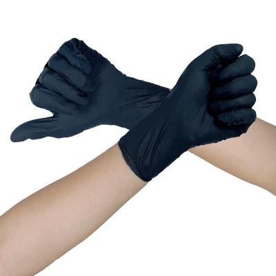 China Tear Resistance EN374 Sterile Powder Free Nitrile Gloves For Hospital for sale