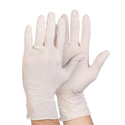 China Signo Medical Protection Powder Free Latex Gloves EN455 EN374 Certified for sale