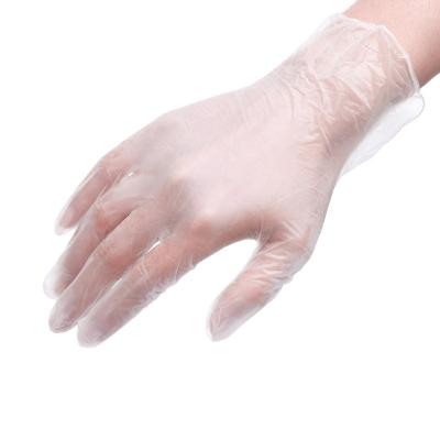 Chine Les gants jetables XL de vinyle de DOP saupoudrent les gants clairs libres de vinyle à vendre