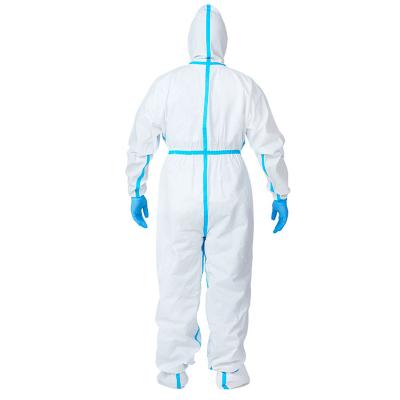 China EN14126  Against Blood Disposable Protection Clothing Medical Protective Coverall for sale