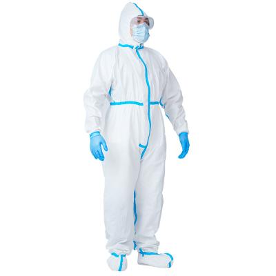China SF Material Disposable Protective Coverall for sale