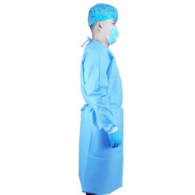 China ISO13485 Fluid Repellent Disposable Surgical Gowns S M L XL XXL Comfortable for sale