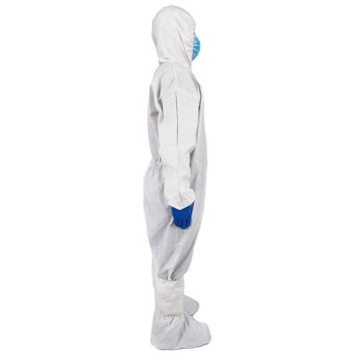 China Waterproof Conjoined S-4XL Disposable PP Coverall / Disposable Medical Suit for sale