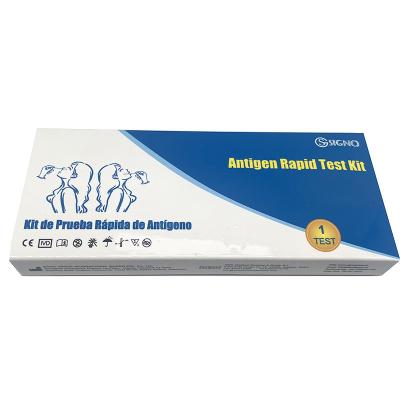 China Signo IVD Antigen Rapid Test Kit Colloidal Gold Method Check For Infection for sale