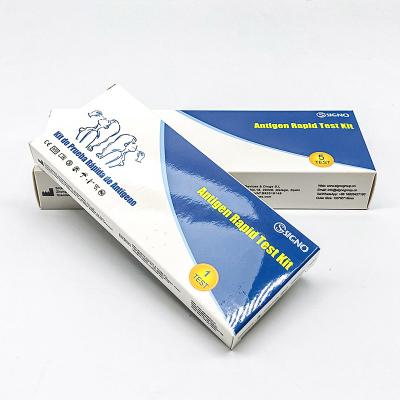China Disposable Swab Test Antigen Kit Chemical Assay Method 99% Accuracy for sale