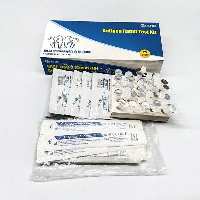 China IVD Reagent Swab Antigen Rapid Test Cassette Colloidal Gold High Accuracy For Home for sale