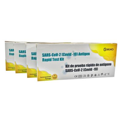China Signo Colloidal Gold Diagnosis Saliva Nasal Swab Ivd Rapid Antigen Testing Kit for sale