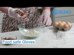 Disposable Vinyl Gloves Labor Protection Anti Acid PVC Elastic Gloves