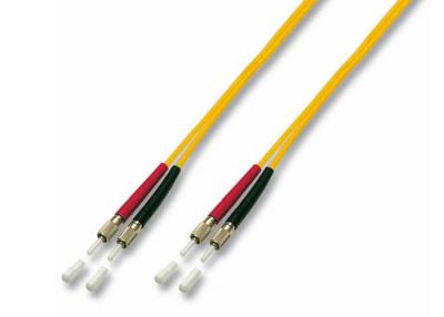 China 2 Cores Multimode Fiber Optic Patch Cables 10FT DIN to E2000 APC LSZH Jacket for sale