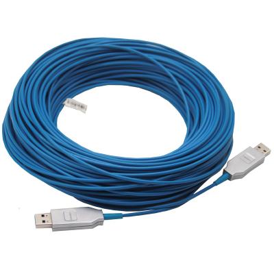 China 5Gbps USB Active Optical Cable for 100m Long Distance AV Signal Transmitted for sale