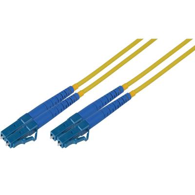 China 2 Cores Lc To Lc Multimode Duplex Fiber Optic Patch Cable OM3 LSZH Jacket for sale