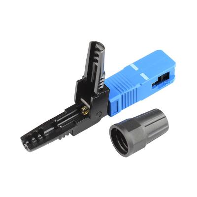 China Fast Fiber Optic Field Assembly Connectors SC UPC For 2.0x3.0mm FTTH Drop Cable for sale