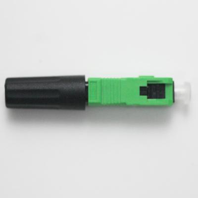 China Pre Installed Fiber Optic Field Assembly Connectors 3.0mm SC APC Singlemode for sale