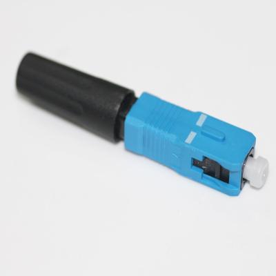 China SC UPC Fiber Optic Field Assembly Connectors / 2.0x3.0mm Ftth Connector for sale