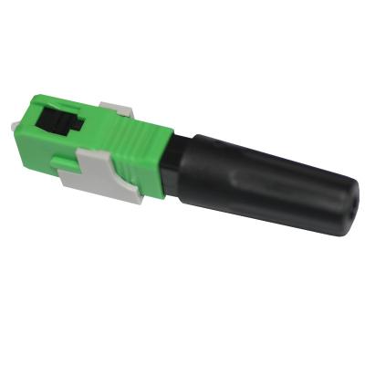 China FTTH  Fiber Optic Field Assembly Connectors / Apc Sc Connector 9 125um for sale
