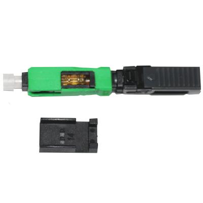 China 55mm Fiber Optic Field Assembly Connector / Singlemode Sc Apc Fiber Connector for sale