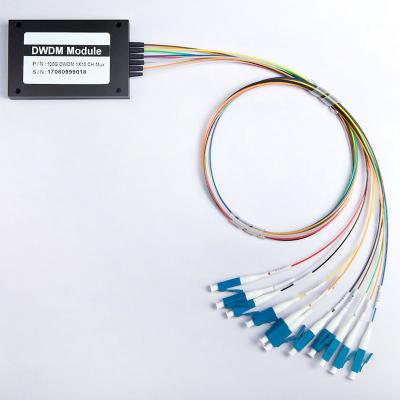 China 100G DWDM Fiber Optic Cable Mux Demux Module / 40CH Awg Arrayed Waveguide Grating for sale