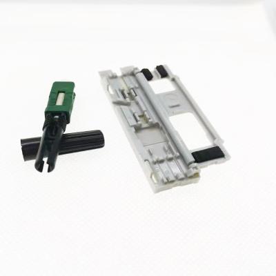 China SC APC Fiber Optic Quick Connector FTTH Solution for sale