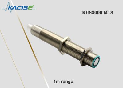 China KUS3000 M18 Compact Housing Ultrasonic Proximity Sensor High Repeatability for sale